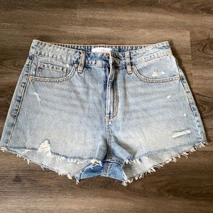 Dynamite High Waisted Jean Shorts